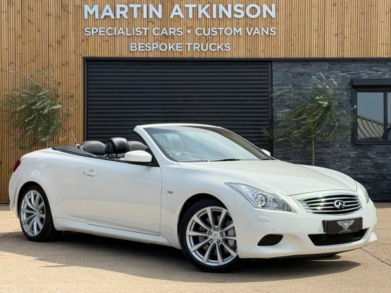 Infiniti G 3.7 V6 Gt SF11CHC White #3