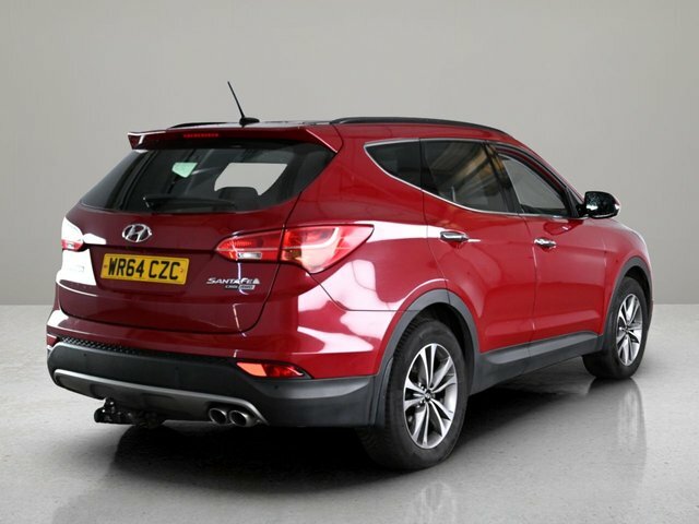 Hyundai Santa Fe 2.2 Crdi Premium Suv Red #3