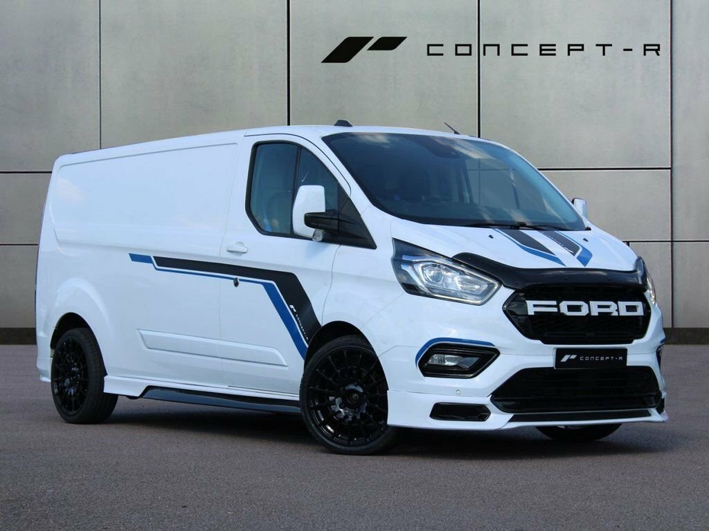 Ford Transit Custom 350 Ecoblue L3 H2 Lwb Medium Roof Fwd 2.0Tdci Euro Black #1