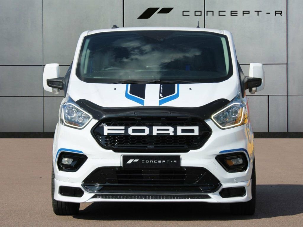 Ford Transit Custom 350 Ecoblue L3 H2 Lwb Medium Roof Fwd 2.0Tdci Euro Black #4