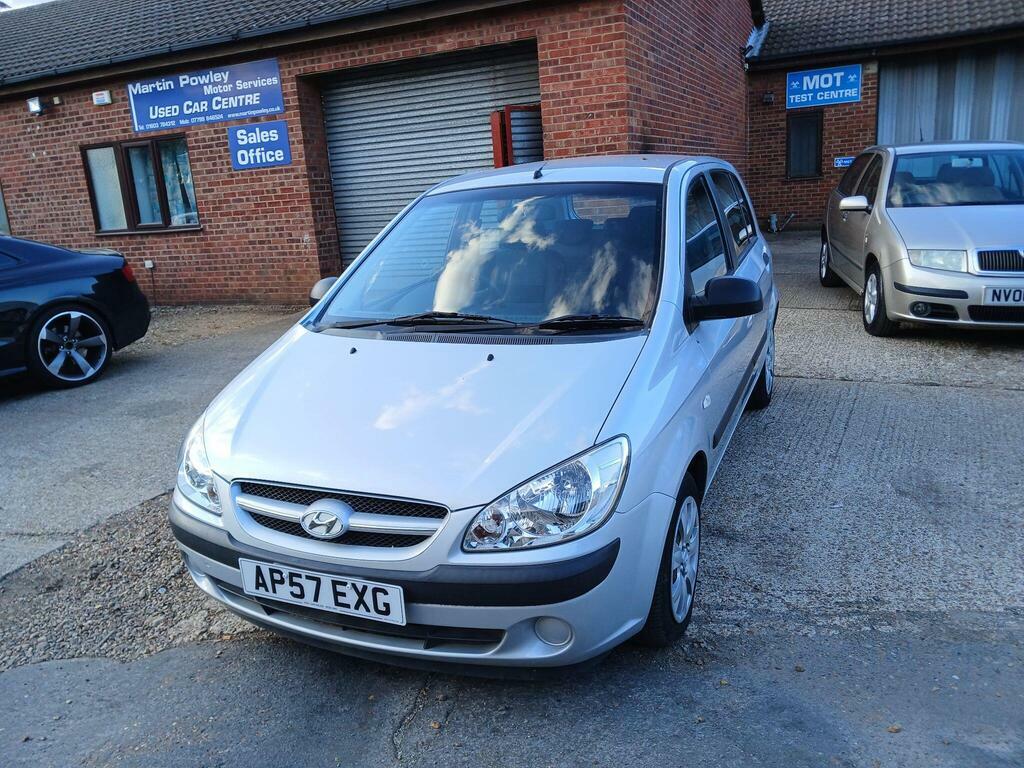 Hyundai Getz 1.1 Gsi Silver #2