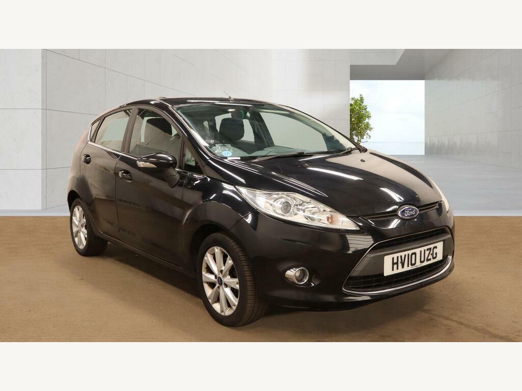 Ford Fiesta 1.4 Tdci Titanium 20 Tax 1 Owner 67.3 Mp Red #1