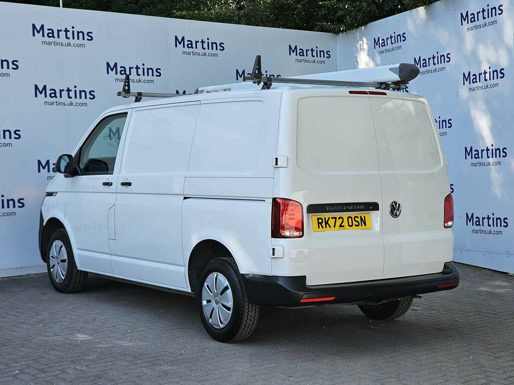 Volkswagen Transporter T28 Panel Van Startline Swb 110 Ps 2.0 Tdi 5Sp Man RK72OSN White #3