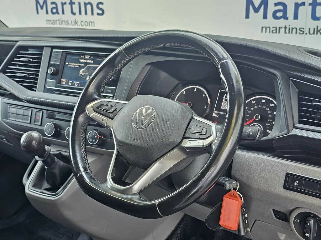 Volkswagen Transporter T28 Panel Van Startline Swb 110 Ps 2.0 Tdi 5Sp Man RK72OSN White #6