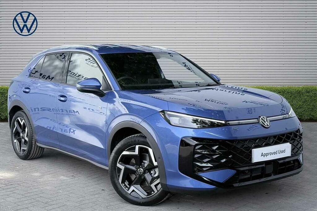 Volkswagen T-Roc 1.5 Etsi 150 R-line Dsg RJ26WHX Blue