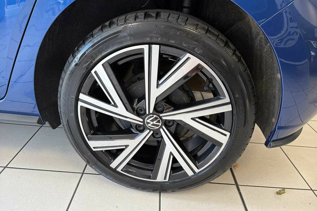 Volkswagen Polo 1.0 Tsi R-line KK23TZF Blue #5