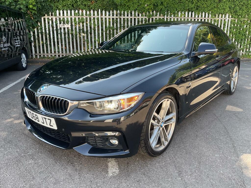 BMW 4 Series Gran Coupe 2.0 420D M Sport Euro 6 Ss YD68JTZ Black #3