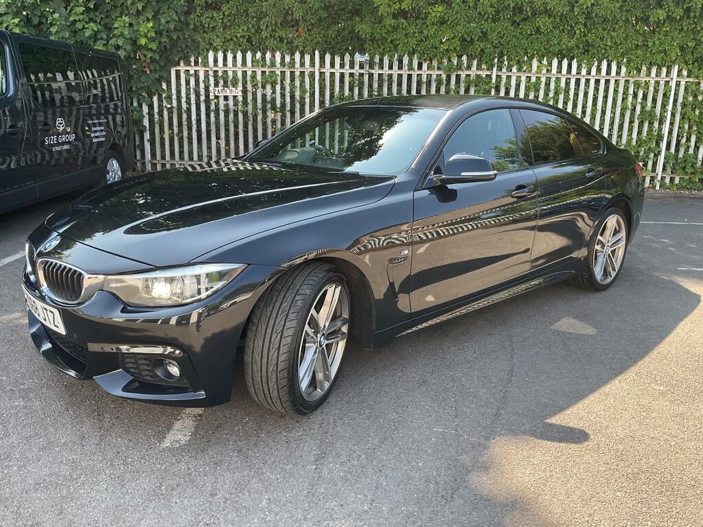 BMW 4 Series Gran Coupe 2.0 420D M Sport Euro 6 Ss YD68JTZ Black #5