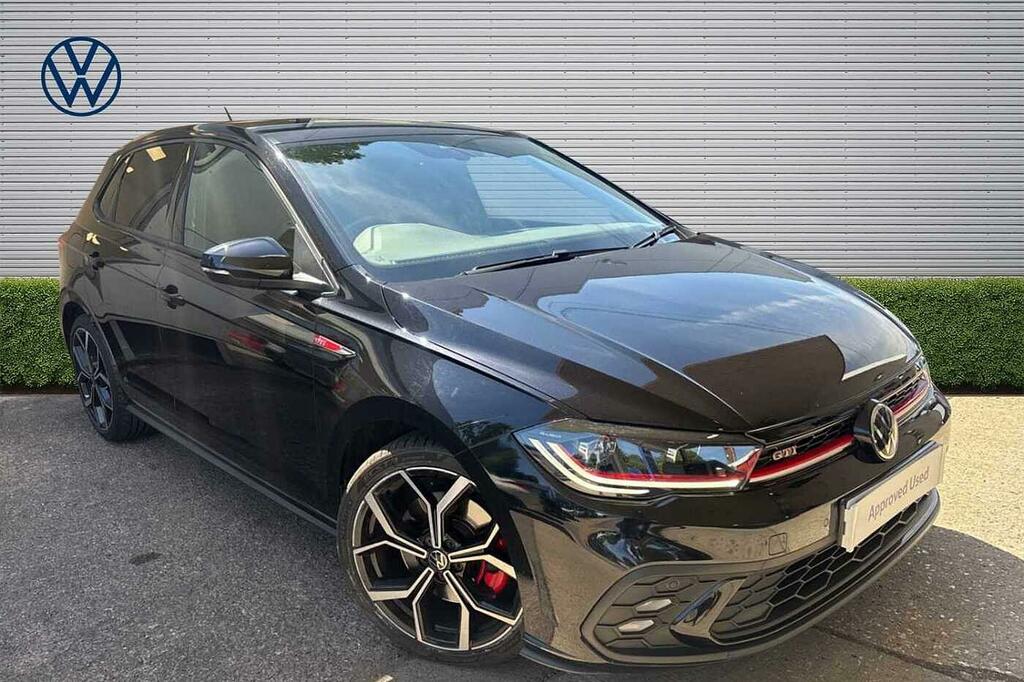 Volkswagen Polo 2.0 Tsi Gti Dsg Faro Alloysheated Front Sea FV73HJE Black