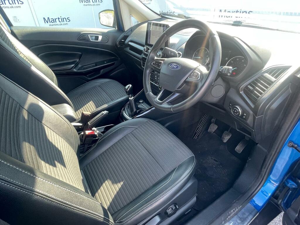 Ford Ecosport 1.0T Ecoboost Titanium Euro 6 Ss YJ68TGN Blue #2
