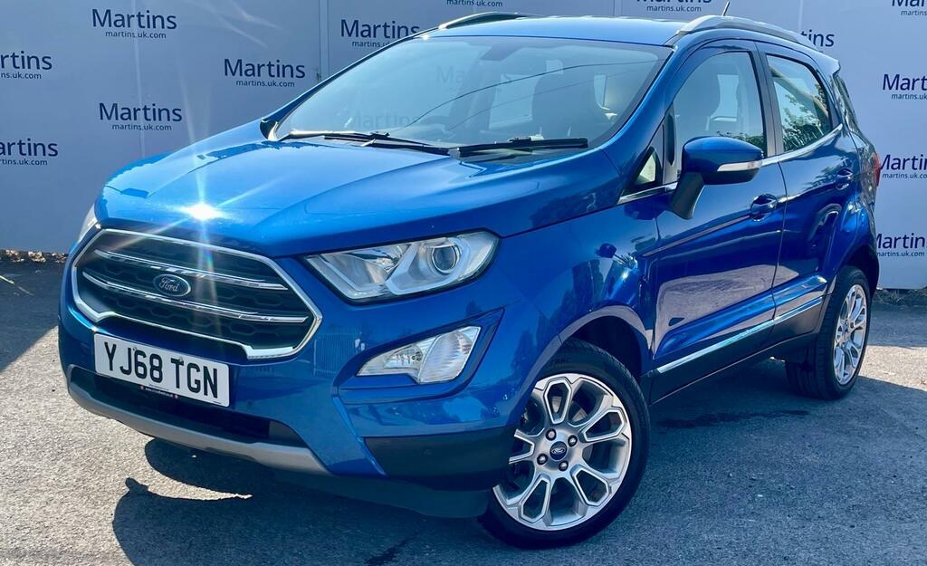 Ford Ecosport 1.0T Ecoboost Titanium Euro 6 Ss YJ68TGN Blue #5