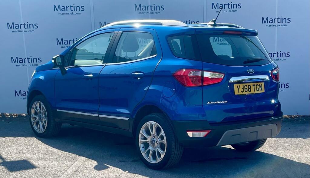 Ford Ecosport 1.0T Ecoboost Titanium Euro 6 Ss YJ68TGN Blue #6