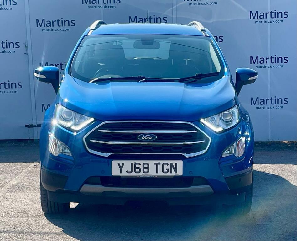 Ford Ecosport 1.0T Ecoboost Titanium Euro 6 Ss YJ68TGN Blue #4
