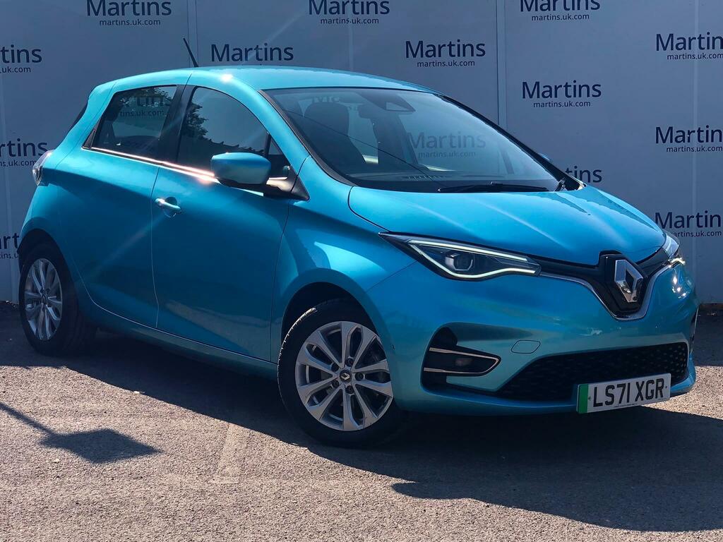 Renault Zoe R135 Ev50 52Kwh Iconic Rapid Charge Blue