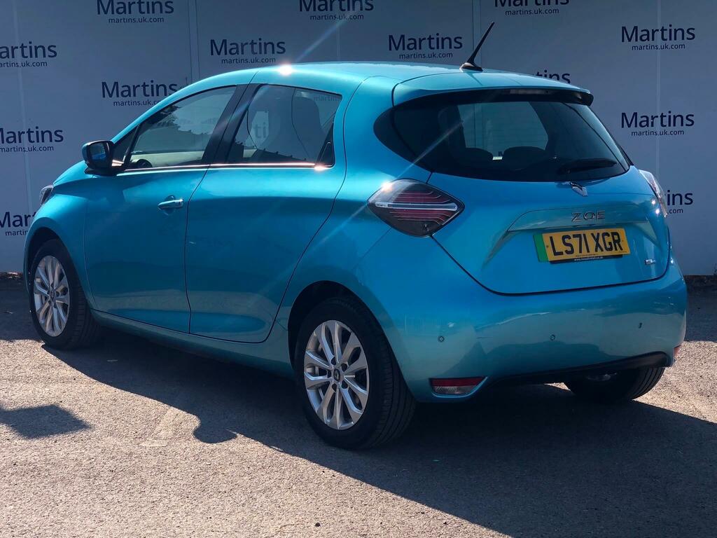 Renault Zoe R135 Ev50 52Kwh Iconic Rapid Charge Blue #4