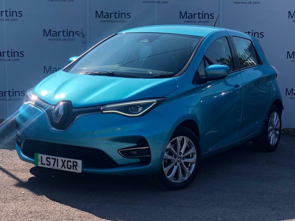 Renault Zoe R135 Ev50 52Kwh Iconic Rapid Charge Blue #3