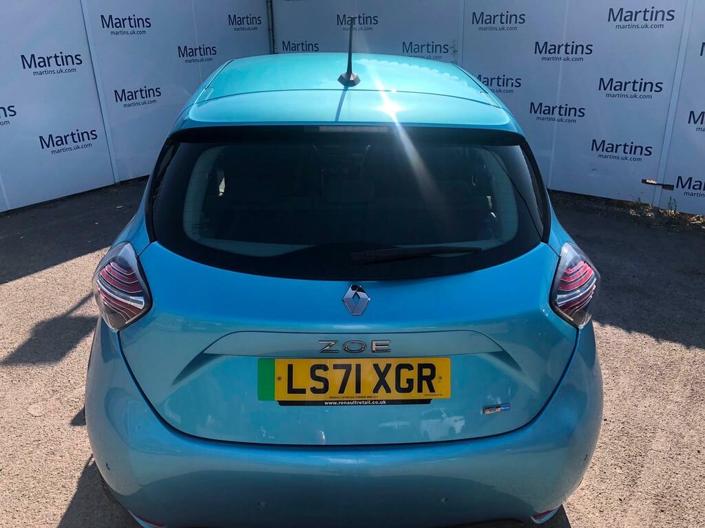 Renault Zoe R135 Ev50 52Kwh Iconic Rapid Charge Blue #6