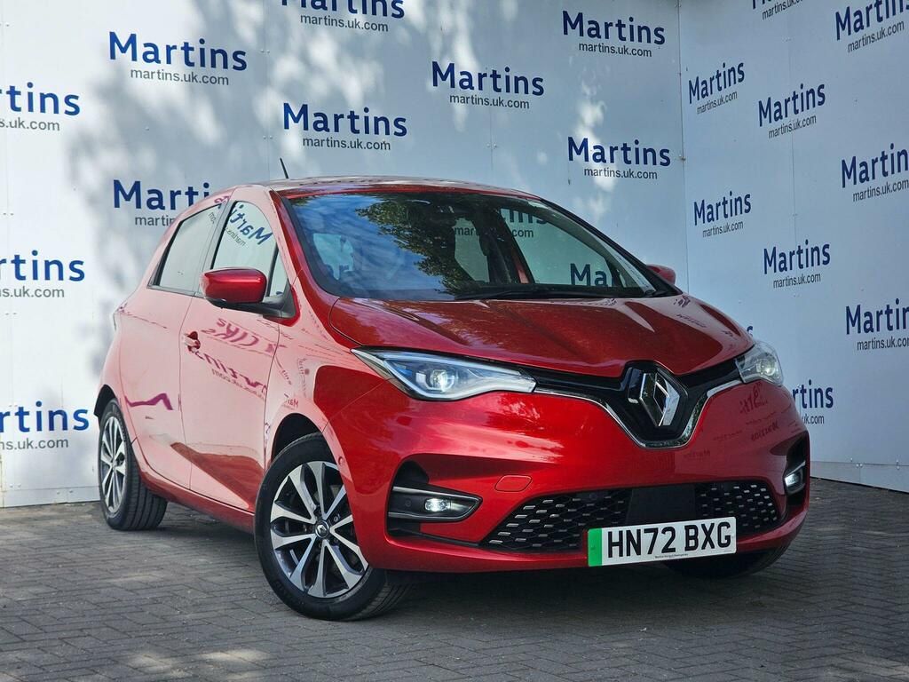 Renault Zoe R135 Ev50 52Kwh Gt Line Rapid Charge Red