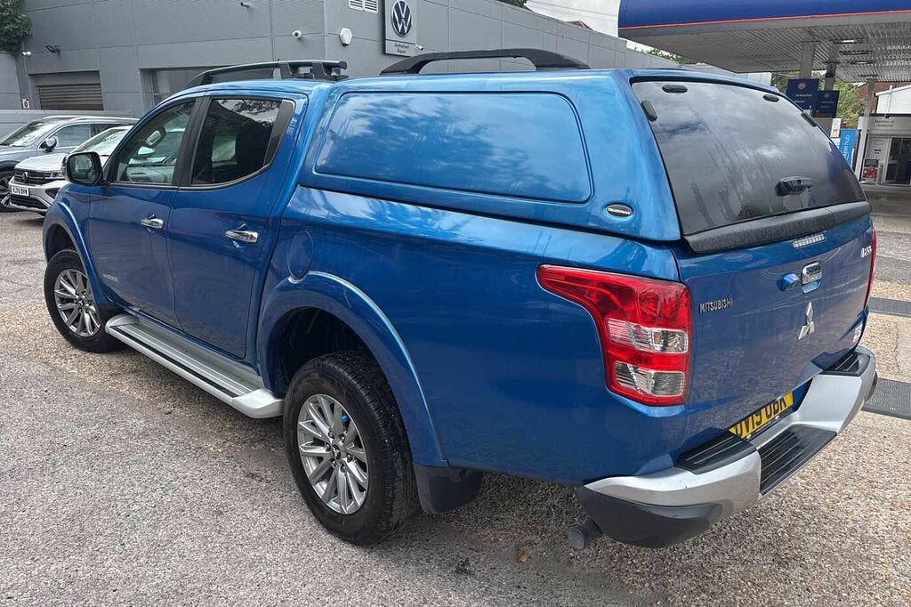 Mitsubishi L200 Double Cab Di-d 178 Warrior 4Wd Truckman Canopy Blue #3