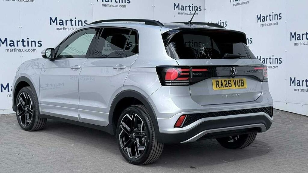 Volkswagen T-Cross 1.5 Tsi R-line Dsg Silver #3