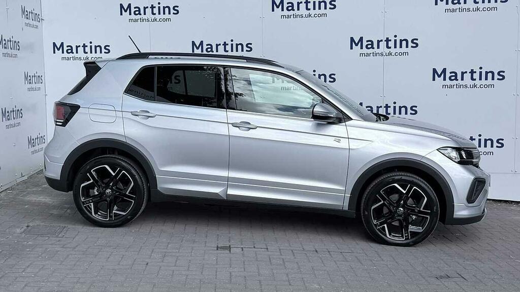 Volkswagen T-Cross 1.5 Tsi R-line Dsg Silver #4