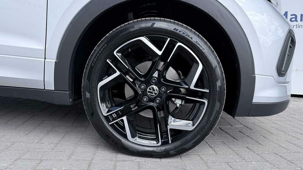 Volkswagen T-Cross 1.5 Tsi R-line Dsg Silver #5