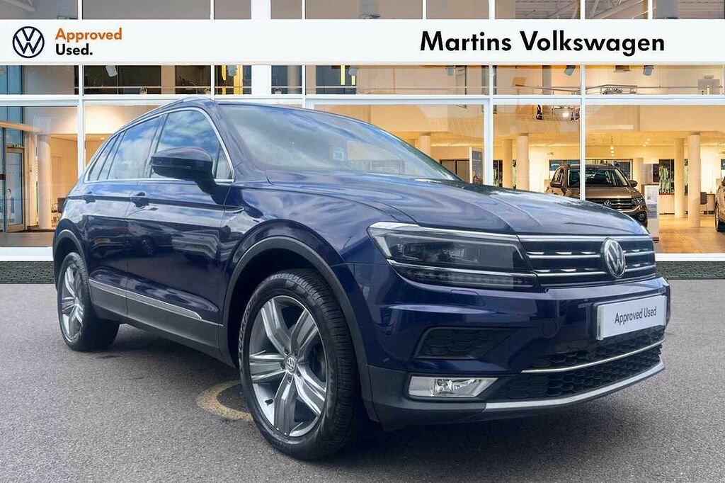 Volkswagen Tiguan 2.0 Tdi Bluemotion Tech Sel Suv Dsg 4Mo Blue