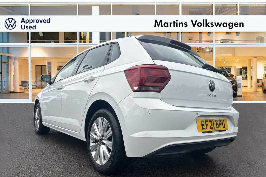 Volkswagen Polo 1.0 Tsi Sel Hatchback Euro 6 S White #3