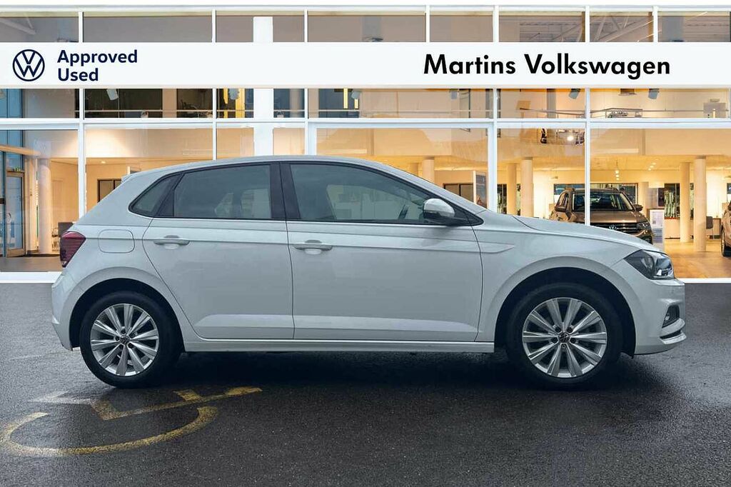 Volkswagen Polo 1.0 Tsi Sel Hatchback Euro 6 S White #4