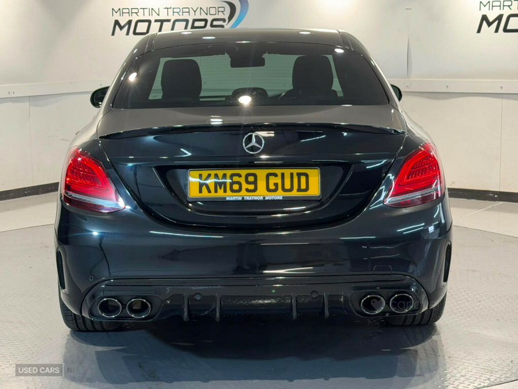 Mercedes-Benz C Class C220d Amg Line Premium 9G-tronic KM69GUD Black #6