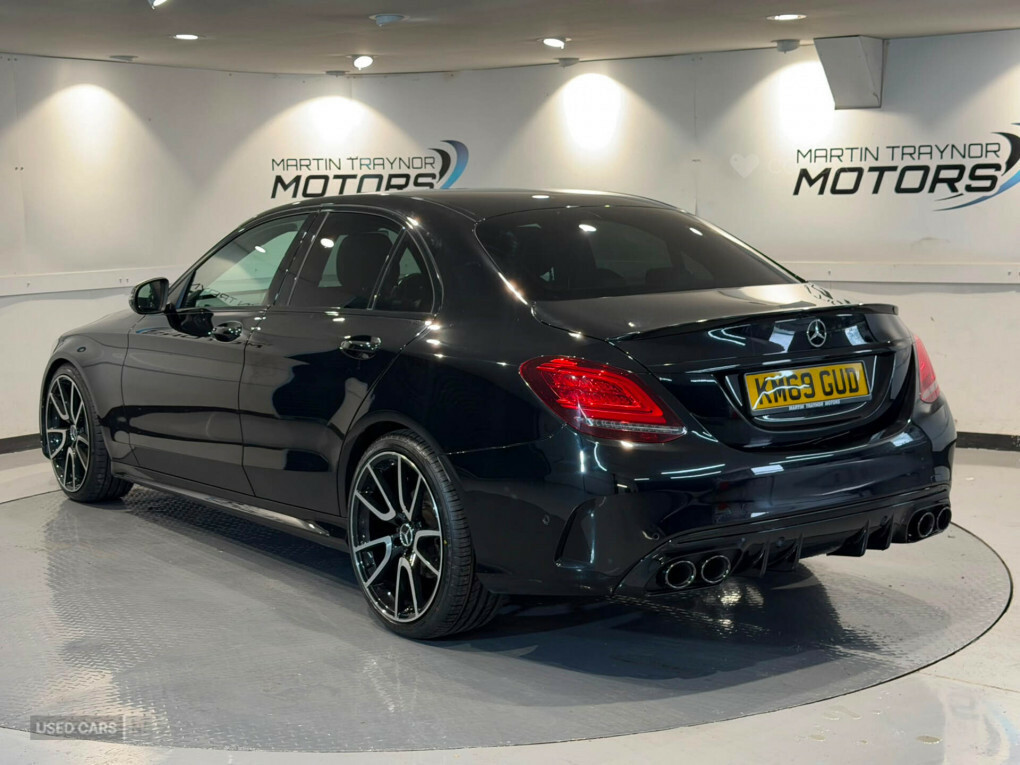 Mercedes-Benz C Class C220d Amg Line Premium 9G-tronic KM69GUD Black #5