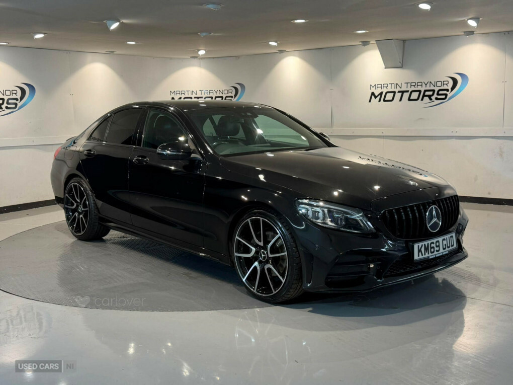 Mercedes-Benz C Class C220d Amg Line Premium 9G-tronic KM69GUD Black