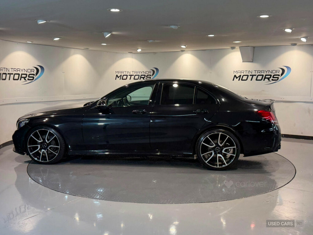 Mercedes-Benz C Class C220d Amg Line Premium 9G-tronic KM69GUD Black #4