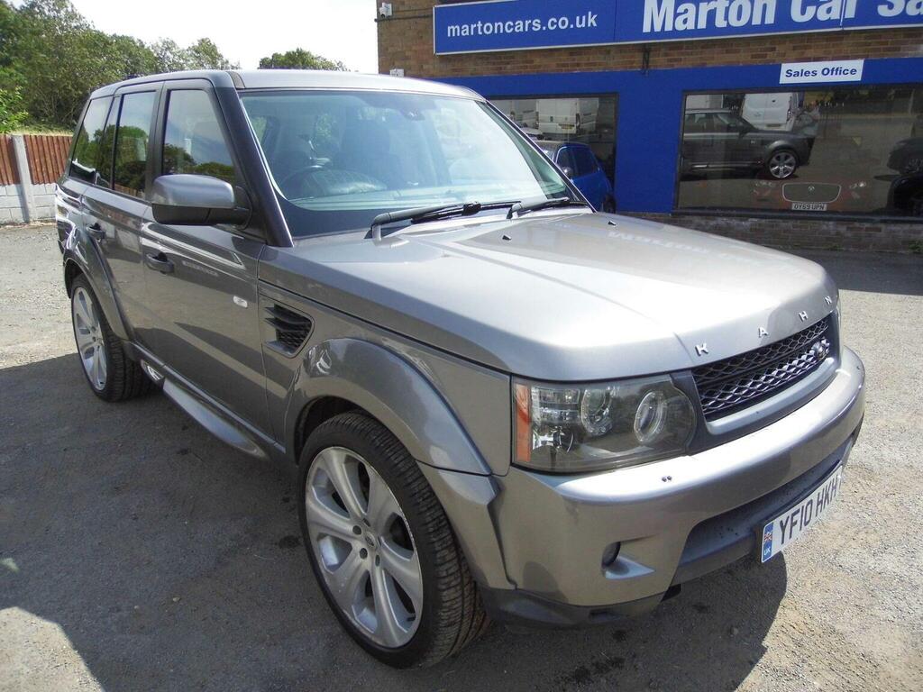 Land Rover Range Rover Sport Suv 3.0 Td V6 Se Commandshift 4Wd Euro 4 2010 YF10HKH Grey
