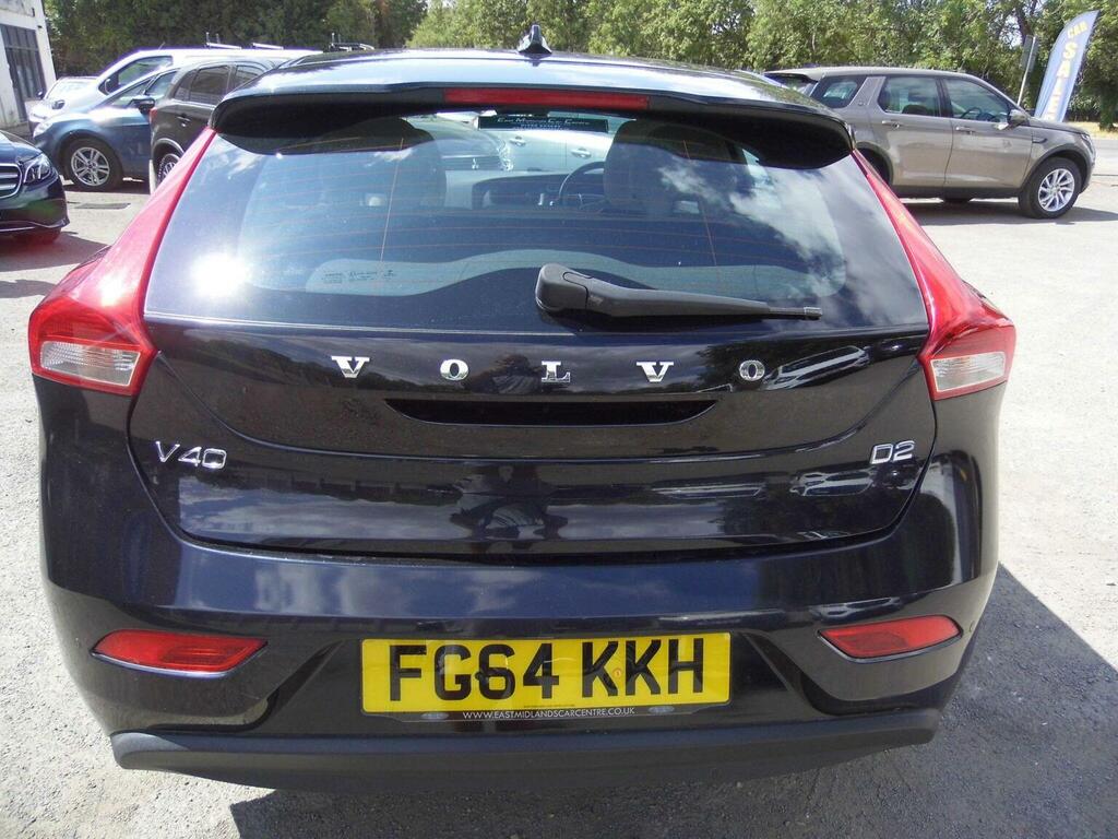 Volvo V40 Hatchback 1.6 D2 Se Lux Euro 5 Ss 201464 Black #6