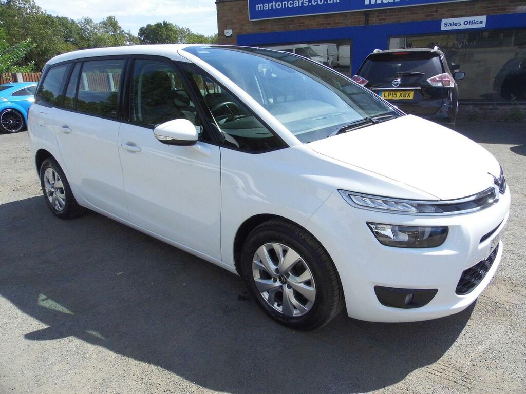 Citroen Grand C4 Picasso Mpv 1.6 Bluehdi Vtr Eat6 Euro 6 Ss 20161 White