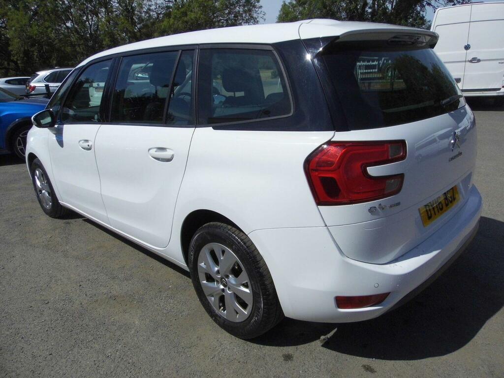 Citroen Grand C4 Picasso Mpv 1.6 Bluehdi Vtr Eat6 Euro 6 Ss 20161 White #5