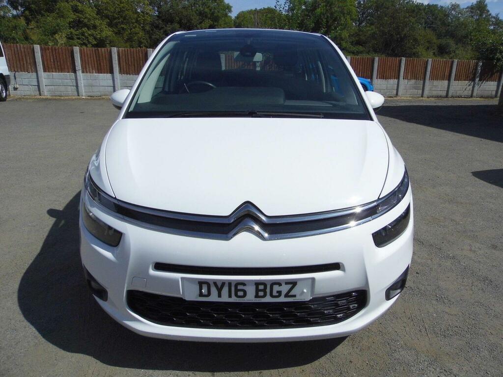 Citroen Grand C4 Picasso Mpv 1.6 Bluehdi Vtr Eat6 Euro 6 Ss 20161 White #2