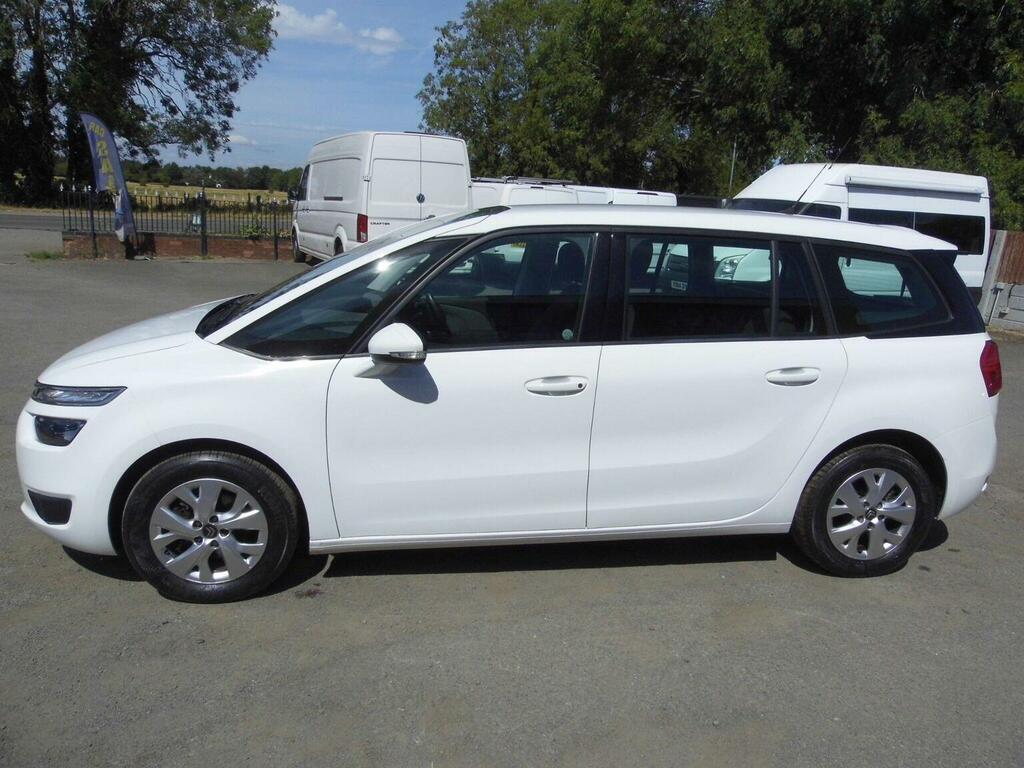 Citroen Grand C4 Picasso Mpv 1.6 Bluehdi Vtr Eat6 Euro 6 Ss 20161 White #4