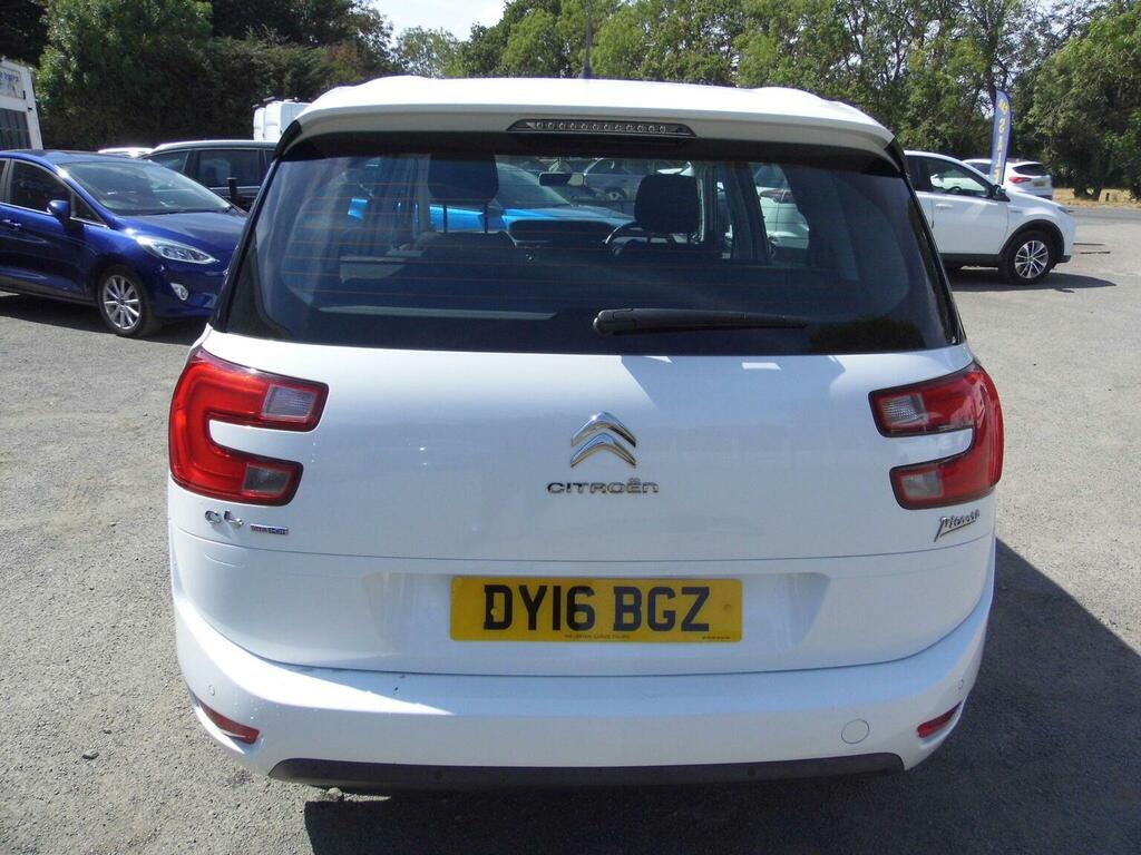 Citroen Grand C4 Picasso Mpv 1.6 Bluehdi Vtr Eat6 Euro 6 Ss 20161 White #6