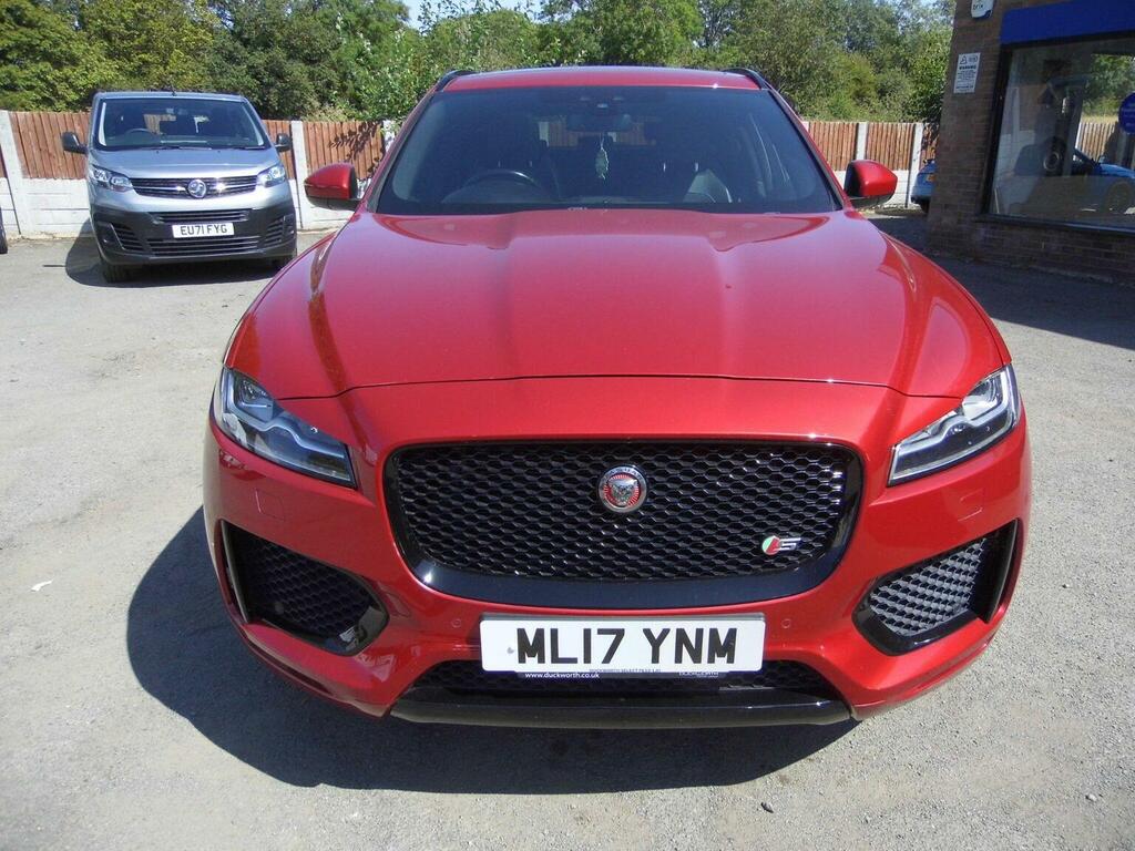 Jaguar F-Pace Suv 3.0 D300 V6 S Awd Euro 6 Ss 2017 Red #2