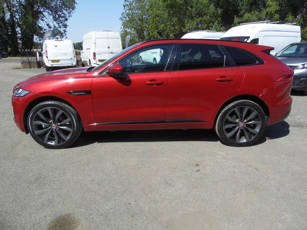 Jaguar F-Pace Suv 3.0 D300 V6 S Awd Euro 6 Ss 2017 Red #4