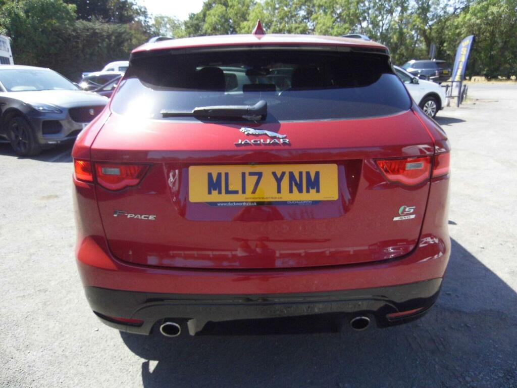 Jaguar F-Pace Suv 3.0 D300 V6 S Awd Euro 6 Ss 2017 Red #6