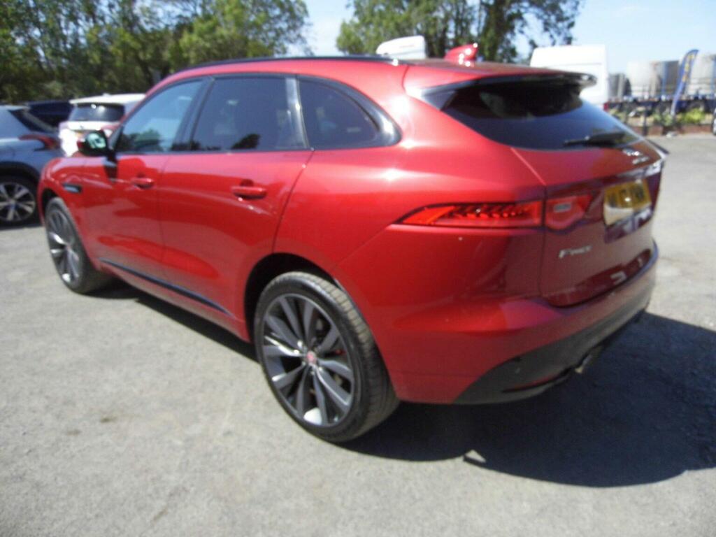Jaguar F-Pace Suv 3.0 D300 V6 S Awd Euro 6 Ss 2017 Red #5