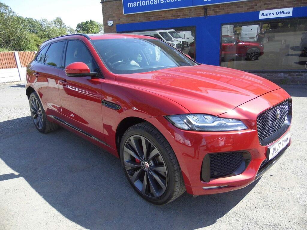 Jaguar F-Pace Suv 3.0 D300 V6 S Awd Euro 6 Ss 2017 Red