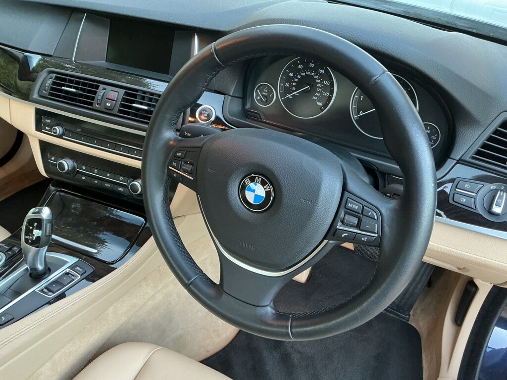 BMW 5 Series 520D Se Step Blue #5