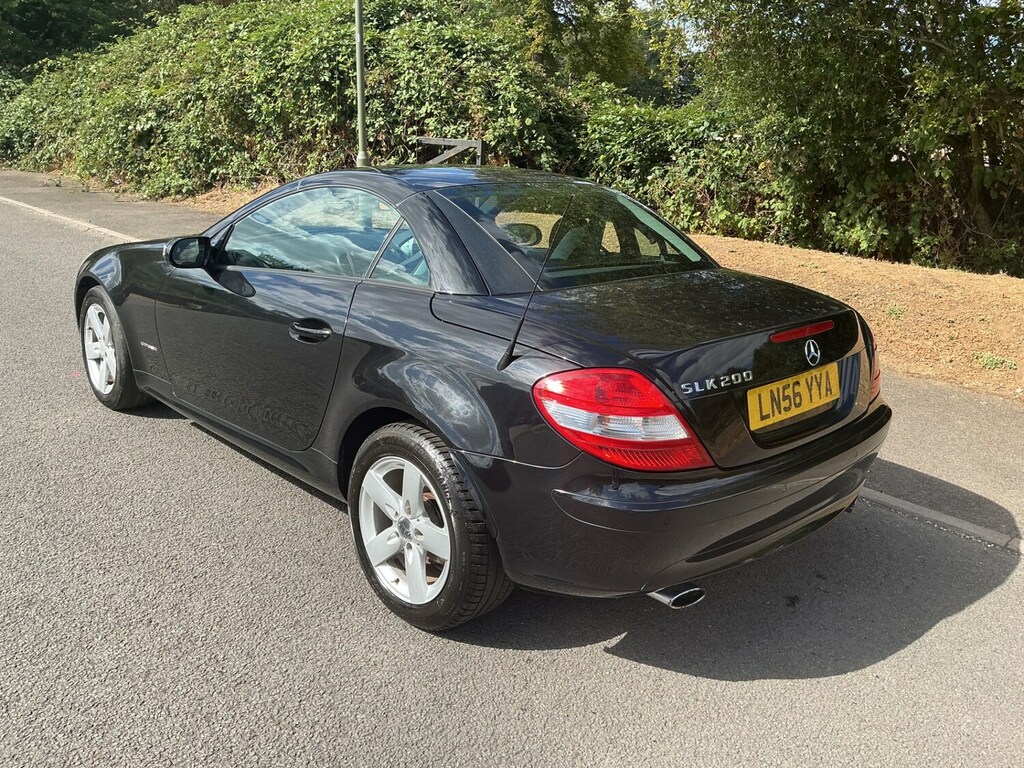 Mercedes-Benz SLK Slk 200K Tip Black #6