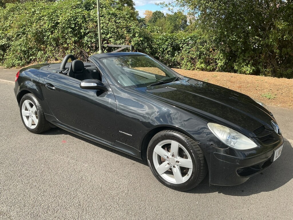 Mercedes-Benz SLK Slk 200K Tip Black #3
