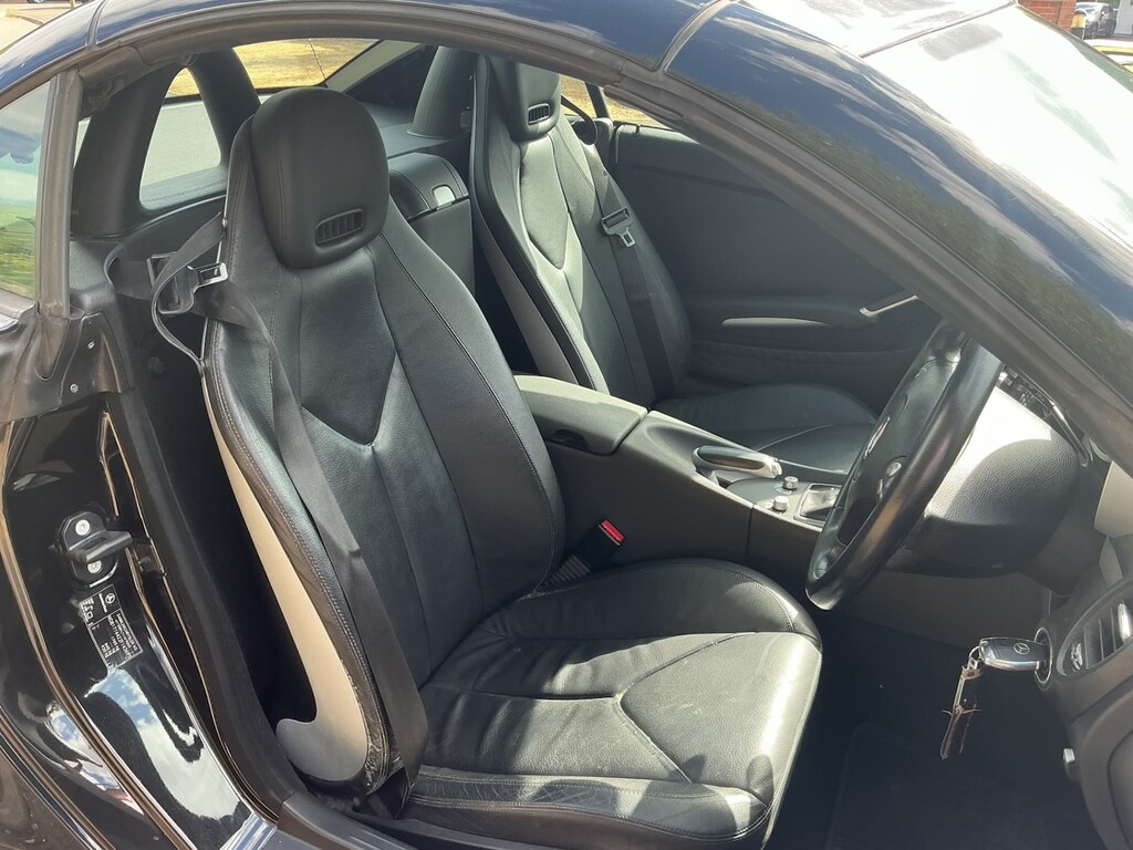 Mercedes-Benz SLK Slk 200K Tip Black #4