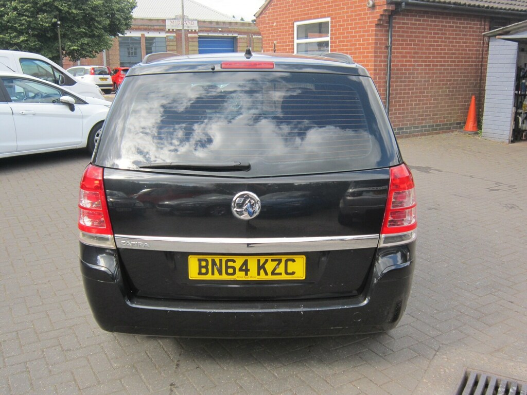 Vauxhall Zafira 1.8I 120 Exclusiv Black #5